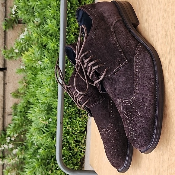 JOSEPH ABBOUD Ralph Wingtip Men's Oxford Shoe Size 9.5 - Picture 1 of 12
